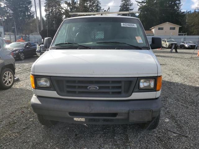 1FTNE24W14HA79879 - 2004 FORD ECONOLINE E250 VAN WHITE photo 5