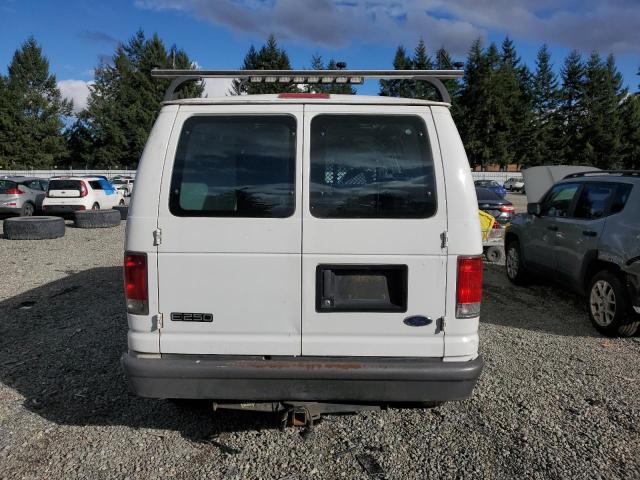 1FTNE24W14HA79879 - 2004 FORD ECONOLINE E250 VAN WHITE photo 6