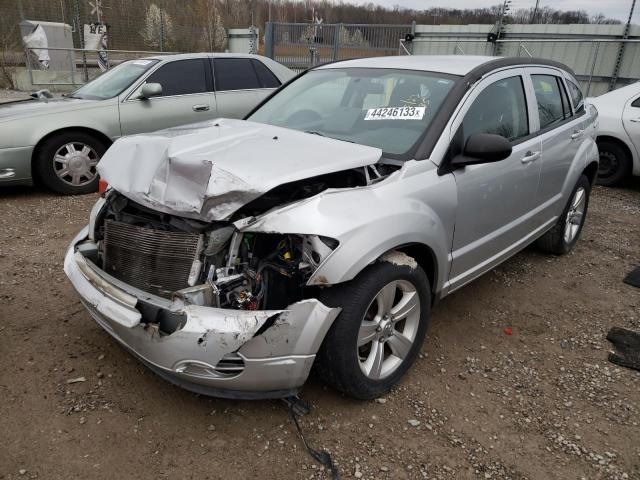 1B3CB4HA5AD665385 - 2010 DODGE CALIBER SXT SILVER photo 1