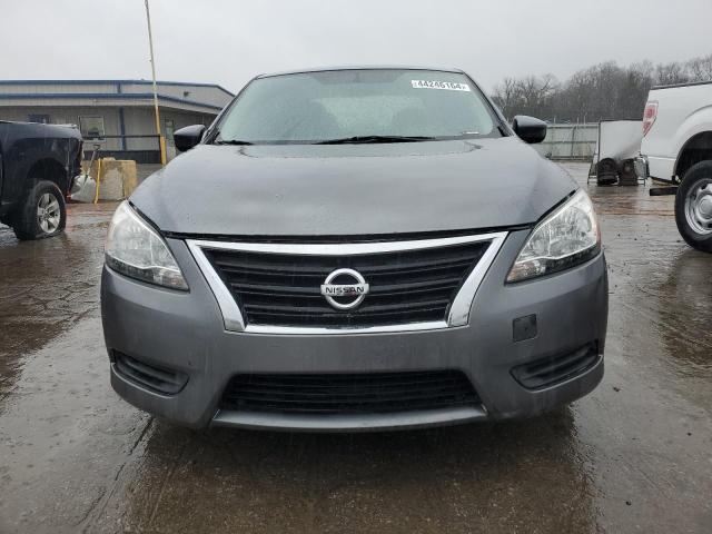 3N1AB7AP1FY355537 - 2015 NISSAN SENTRA S GRAY photo 5