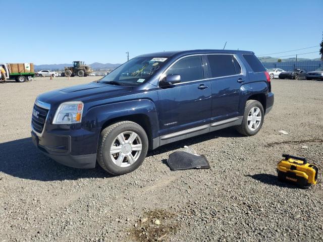 2GKALMEK0G6323290 - 2016 GMC TERRAIN SLE BLUE photo 1