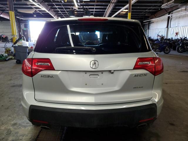 2HNYD28398H522144 - 2008 ACURA MDX TECHNOLOGY SILVER photo 6