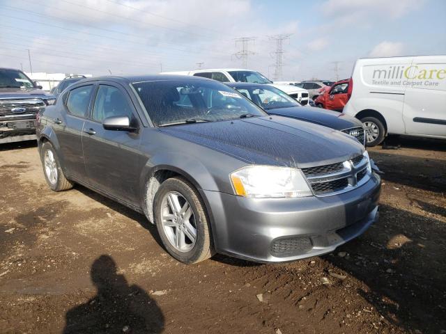 1C3CDZCB1CN313539 - 2012 DODGE AVENGER SXT GRAY photo 4