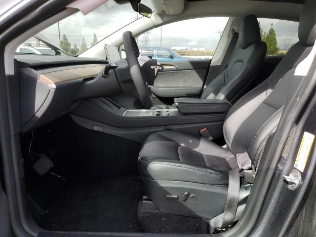 7SAYGDED2PF949131 - 2023 TESLA MODEL Y 灰色 照片 7