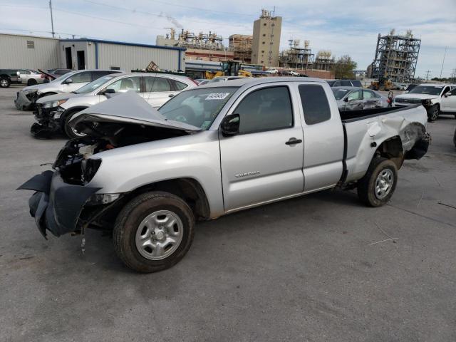 5TFTX4CNXCX020100 - 2012 TOYOTA TACOMA ACCESS CAB SILVER photo 1