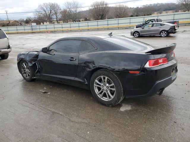 2G1FA1E34E9282794 - 2014 CHEVROLET CAMARO LS BLACK photo 2