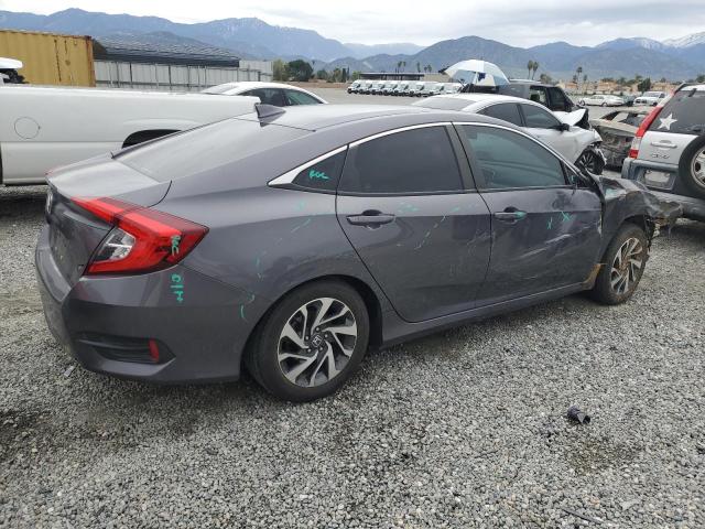 2HGFC2F72JH566855 - 2018 HONDA CIVIC EX GRAY photo 3