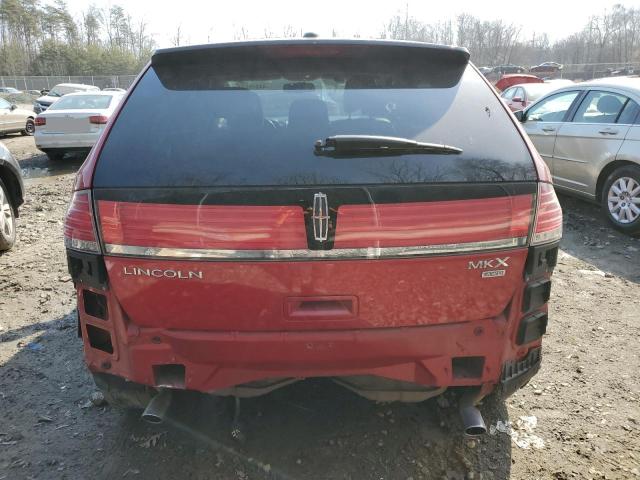 2LMDJ8JC0ABJ13632 - 2010 LINCOLN MKX RED photo 6