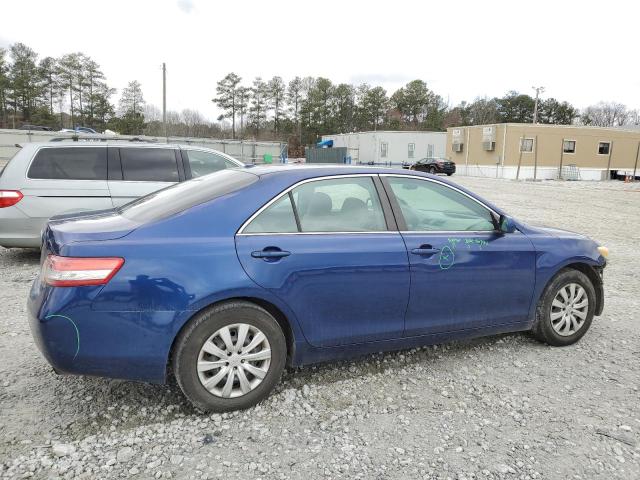 4T1BF3EK2AU553516 - 2010 TOYOTA CAMRY BASE BLUE photo 3