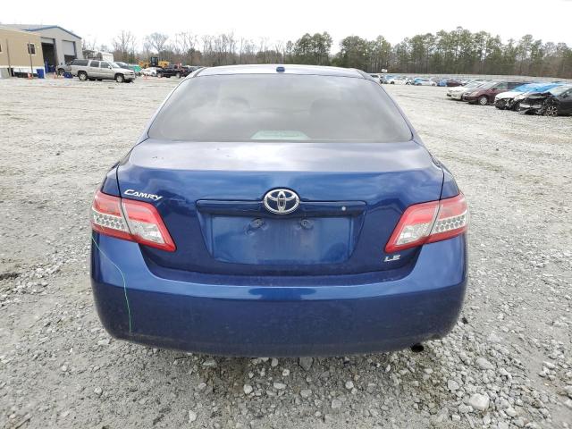 4T1BF3EK2AU553516 - 2010 TOYOTA CAMRY BASE BLUE photo 6