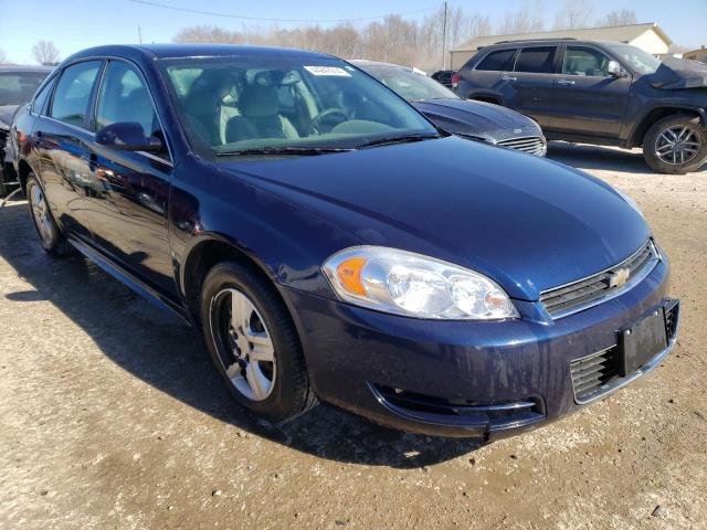 2G1WB57K291282385 - 2009 CHEVROLET IMPALA LS BLUE photo 4