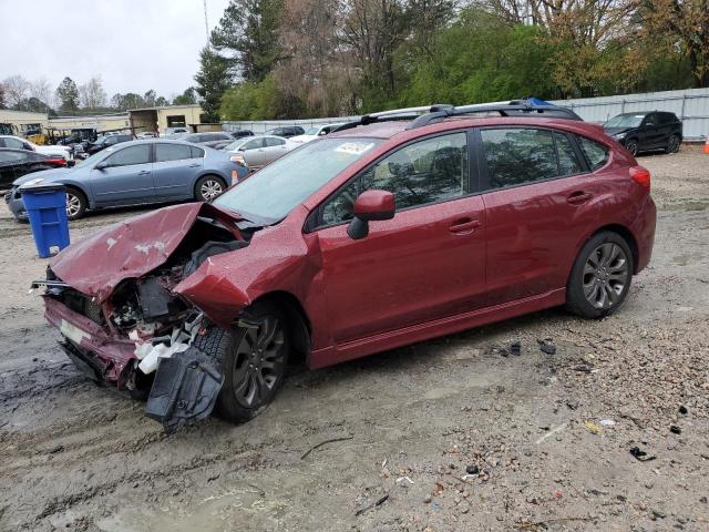 JF1GPAL62D2804686 - 2013 SUBARU IMPREZA SPORT PREMIUM BURGUNDY photo 1