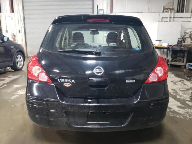 3N1BC1CPXCK801954 - 2012 NISSAN VERSA S BLACK photo 6