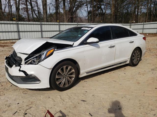 5NPE34AF3HH548905 - 2017 HYUNDAI SONATA SPORT WHITE photo 1