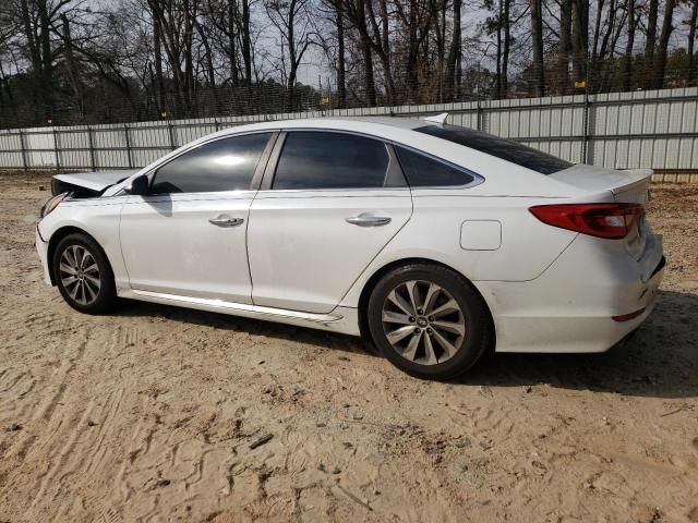 5NPE34AF3HH548905 - 2017 HYUNDAI SONATA SPORT WHITE photo 2