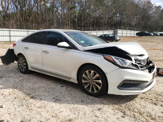 5NPE34AF3HH548905 - 2017 HYUNDAI SONATA SPORT WHITE photo 4