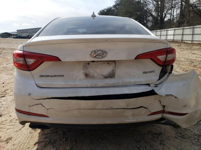 5NPE34AF3HH548905 - 2017 HYUNDAI SONATA SPORT WHITE photo 6