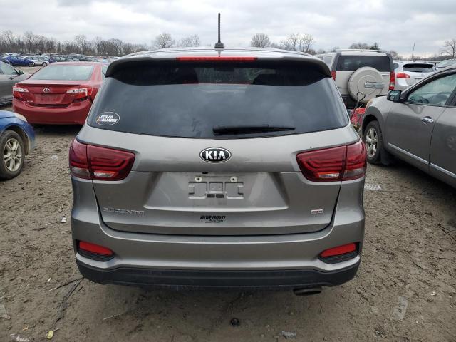 5XYPG4A36KG511610 - 2019 KIA SORENTO L GRAY photo 6