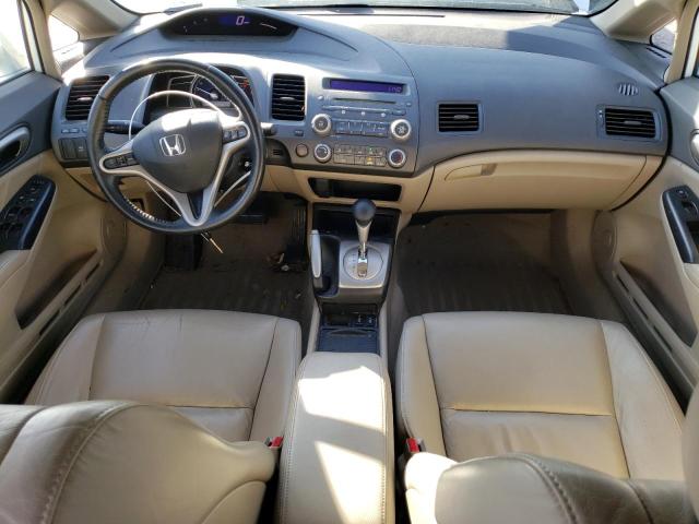 19XFA16969E011561 - 2009 HONDA CIVIC EXL WHITE photo 8