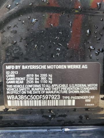 WBA3B5C50DF597923 - 2013 BMW 328 XI SULEV BLACK photo 12