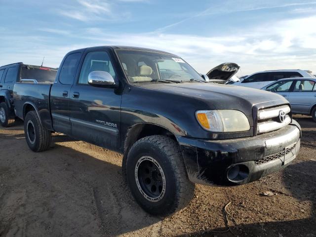 5TBRN34184S437043 - 2004 TOYOTA TUNDRA ACCESS CAB SR5 BLACK photo 4