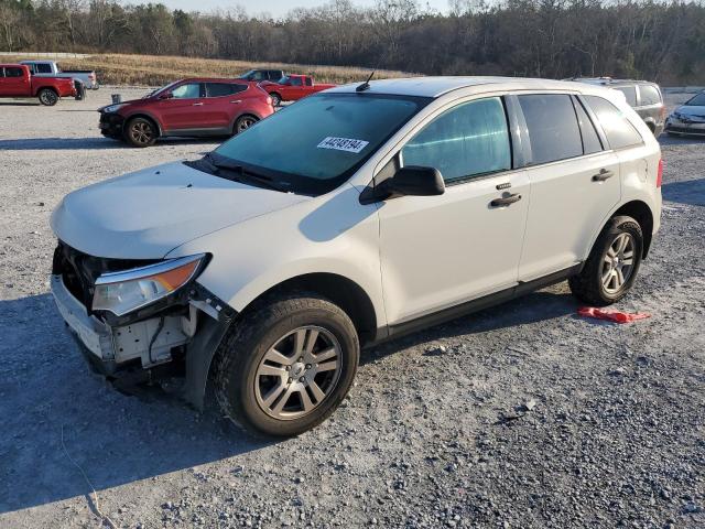 2FMDK3GC7DBA25376 - 2013 FORD EDGE SE WHITE photo 1