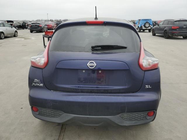 JN8AF5MR8FT503845 - 2015 NISSAN JUKE S BLUE photo 6