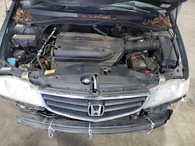 5FNRL18943B021169 - 2003 HONDA ODYSSEY EXL BLUE photo 12