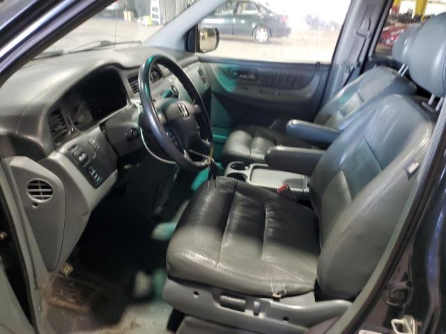 5FNRL18943B021169 - 2003 HONDA ODYSSEY EXL BLUE photo 7