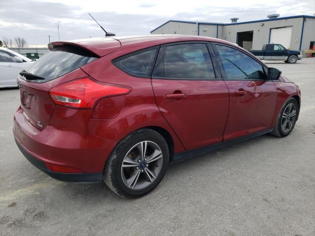 1FADP3KE9GL279664 - 2016 FORD FOCUS SE RED photo 3