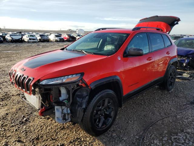 1C4PJMBS9HW599880 - 2017 JEEP CHEROKEE TRAILHAWK წითელი ფოტო 1