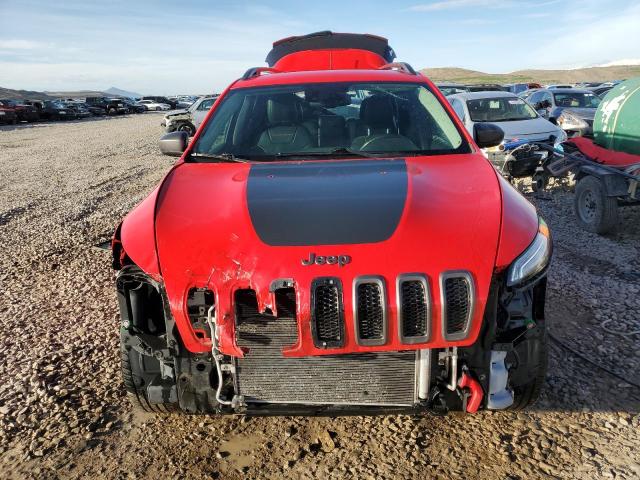 1C4PJMBS9HW599880 - 2017 JEEP CHEROKEE TRAILHAWK წითელი ფოტო 5