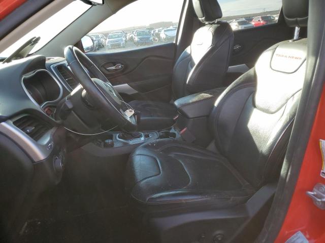 1C4PJMBS9HW599880 - 2017 JEEP CHEROKEE TRAILHAWK წითელი ფოტო 7