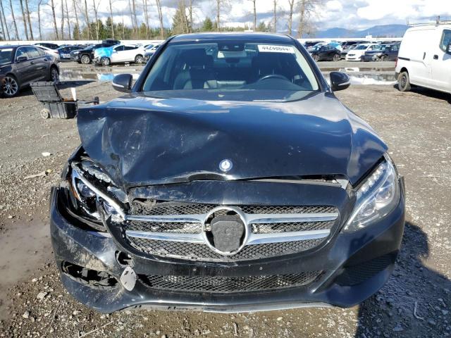 55SWF4KB4FU096304 - 2015 MERCEDES-BENZ C 300 4MATIC BLACK photo 5