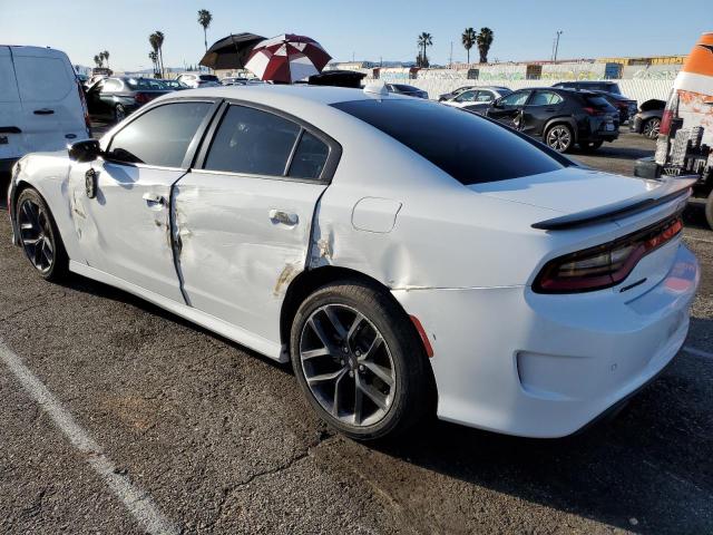 2C3CDXHG3MH672992 - 2021 DODGE CHARGER GT WHITE photo 2