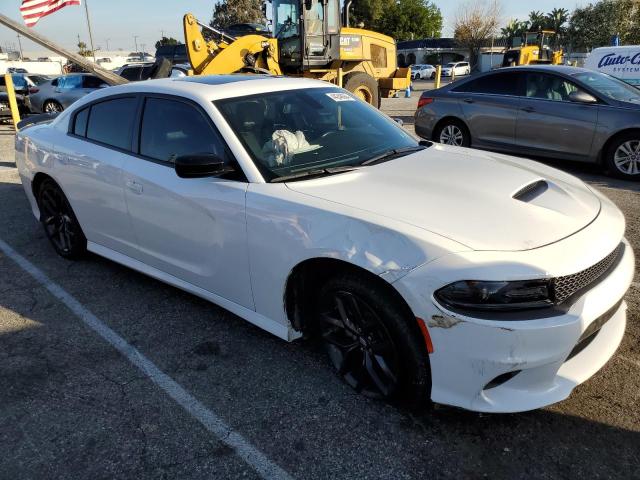 2C3CDXHG3MH672992 - 2021 DODGE CHARGER GT WHITE photo 4