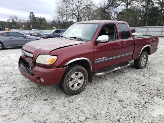 5TBRU34186S456908 - 2006 TOYOTA TUNDRA ACCESS CAB SR5 BURGUNDY photo 1