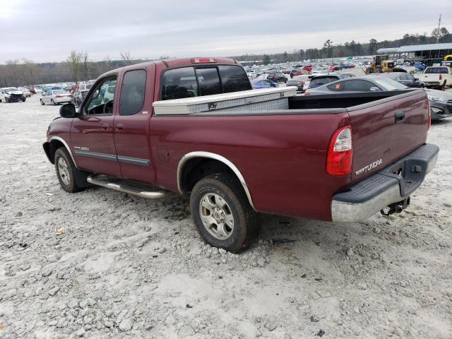 5TBRU34186S456908 - 2006 TOYOTA TUNDRA ACCESS CAB SR5 BURGUNDY photo 2