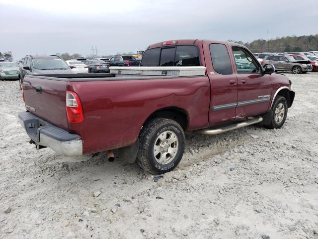 5TBRU34186S456908 - 2006 TOYOTA TUNDRA ACCESS CAB SR5 BURGUNDY photo 3