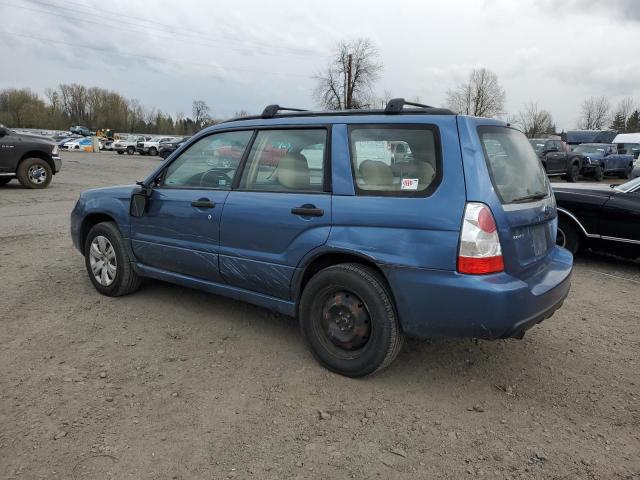 JF1SG63608H707982 - 2008 SUBARU FORESTER 2.5X BLUE photo 2