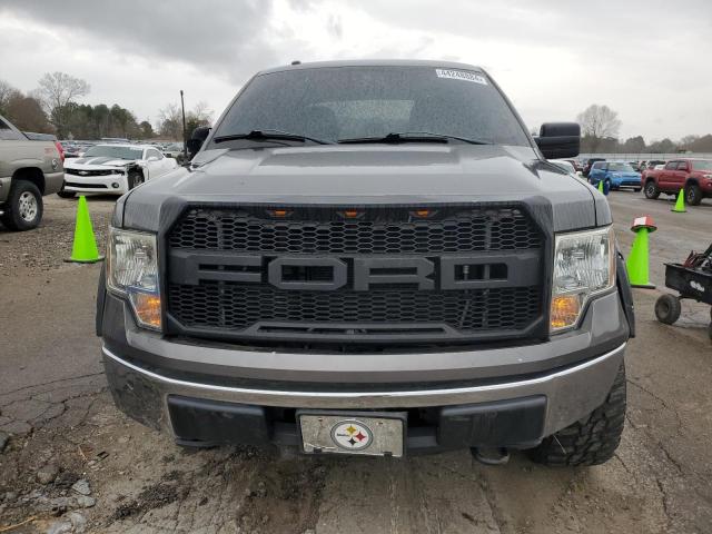 1FTFW1EF9DFC51629 - 2013 FORD f150 super SUPERCREW GRAY photo 5