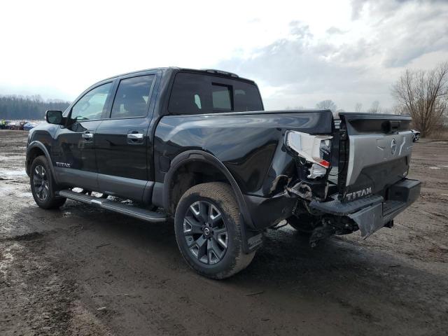 1N6AA1ED6MN520616 - 2021 NISSAN TITAN SV BLACK photo 2