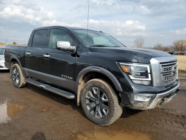 1N6AA1ED6MN520616 - 2021 NISSAN TITAN SV BLACK photo 4