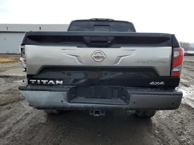 1N6AA1ED6MN520616 - 2021 NISSAN TITAN SV BLACK photo 6