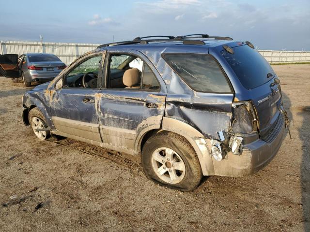 KNDJD733X65577945 - 2006 KIA SORENTO EX BLUE photo 2