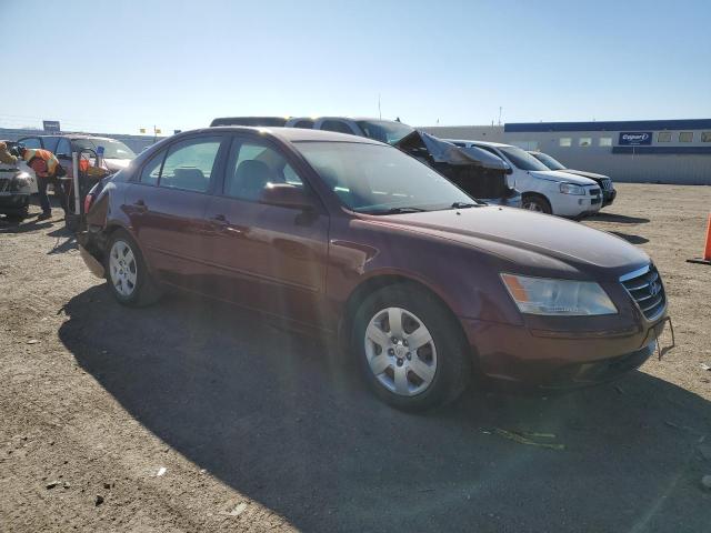 5NPET46CX9H553793 - 2009 HYUNDAI SONATA GLS MAROON photo 4