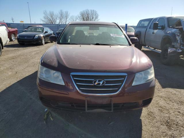 5NPET46CX9H553793 - 2009 HYUNDAI SONATA GLS MAROON photo 5