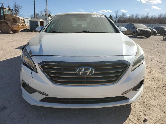 5NPE24AF2HH519544 - 2017 HYUNDAI SONATA SE WHITE photo 5