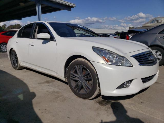 JN1CV6AP7DM714576 - 2013 INFINITI G37 BASE WHITE photo 4