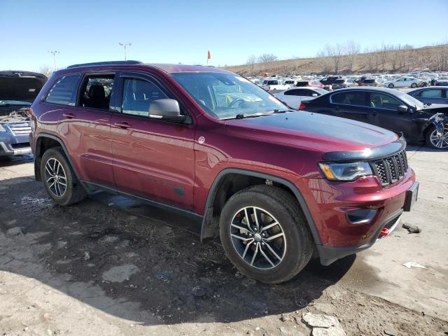 1C4RJFLT4JC394339 - 2018 JEEP GRAND CHER TRAILHAWK 勃艮第红 照片 4